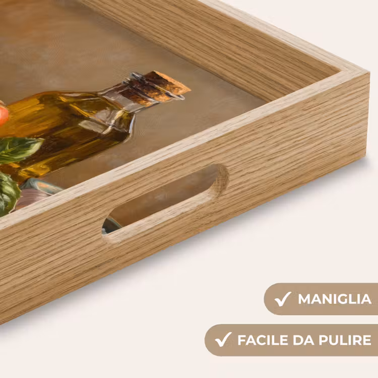 Vassoio - Pomodori - Olio d'oliva - Natura morta — 8