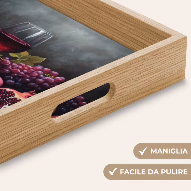 Vassoio - Vino - Frutta - Natura morta — 8