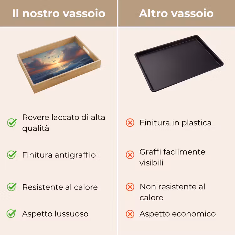 Vassoio - Gabbiani - Tramonto - Mare - Nuvole — 9