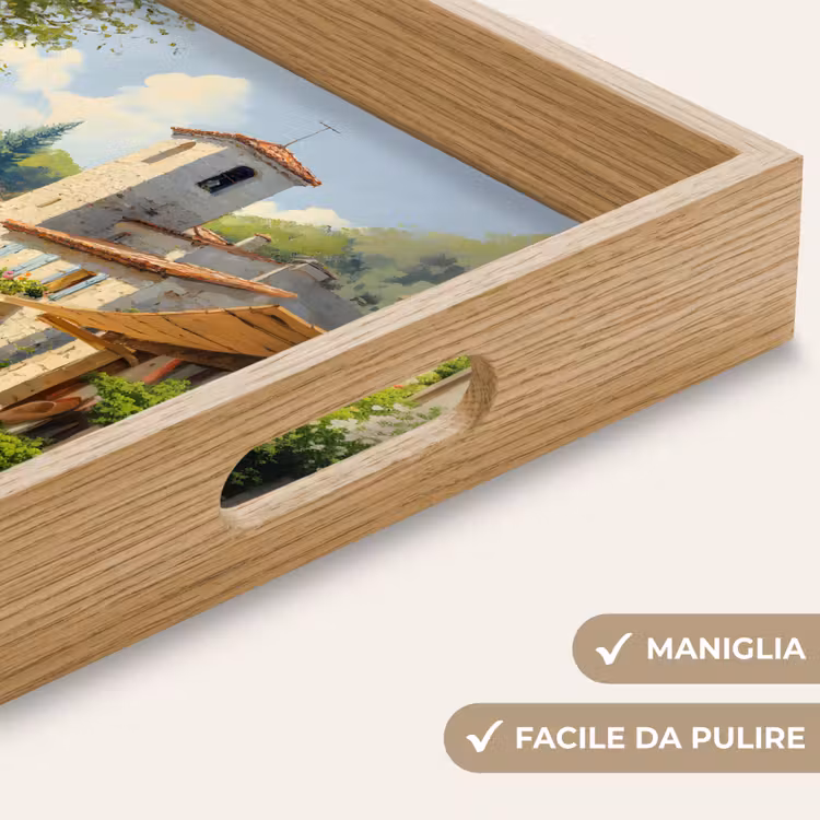 Vassoio - Villaggio - Sole - Bancarelle - Case — 8