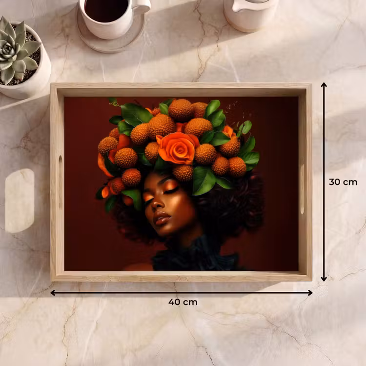 Vassoio - Donna - litchi - esotico — 7