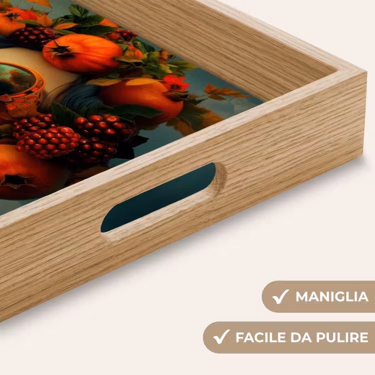 Vassoio - Donna - Melograno - Autunno - Occhiali da sole — 8