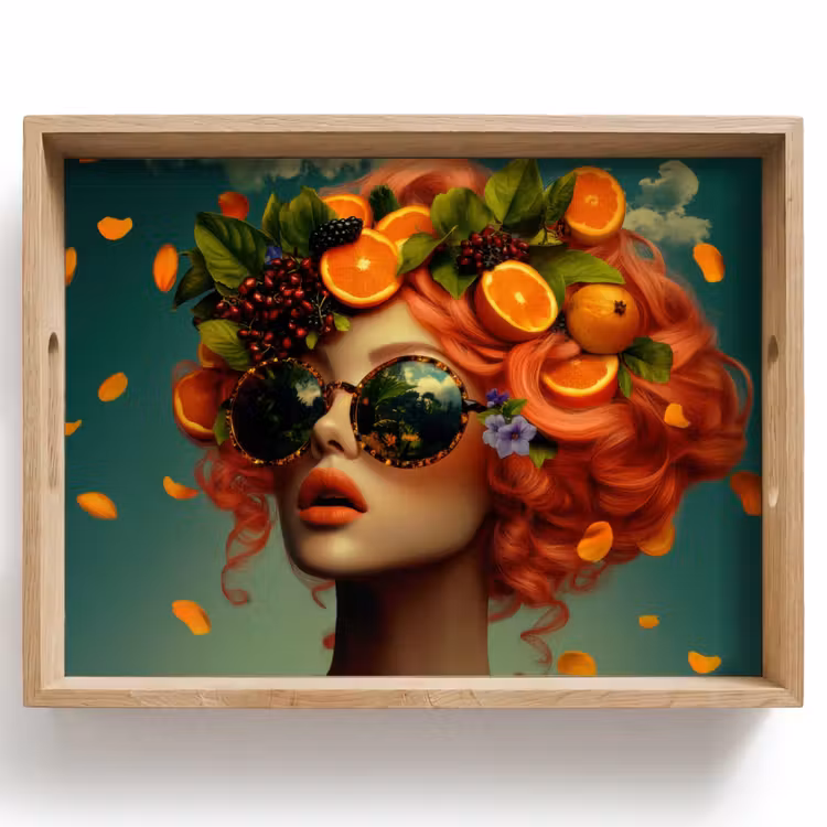 Vassoio - Femmina - Arancione - Bacca - Arancione — 1