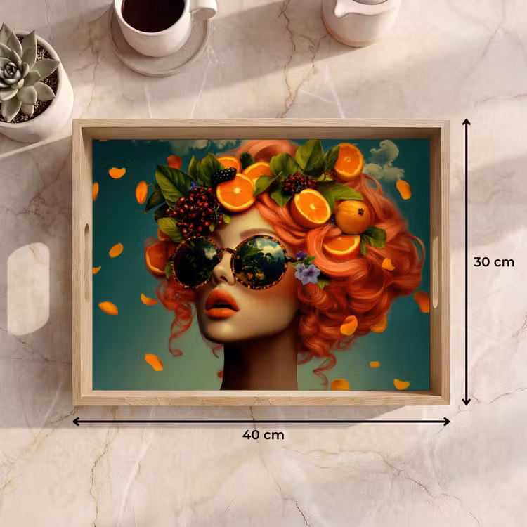 Vassoio - Femmina - Arancione - Bacca - Arancione — 7