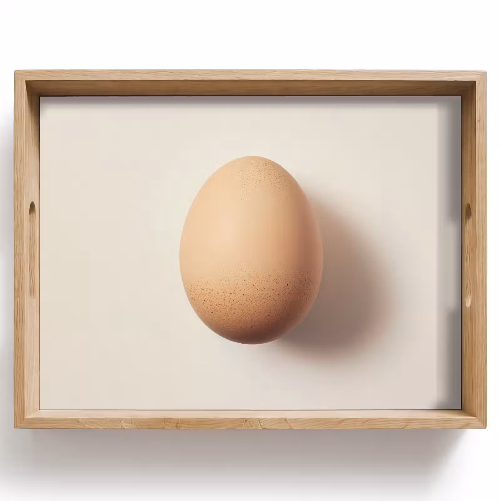 Vassoio - Uovo - Beige - Ovale - Ovale — 1