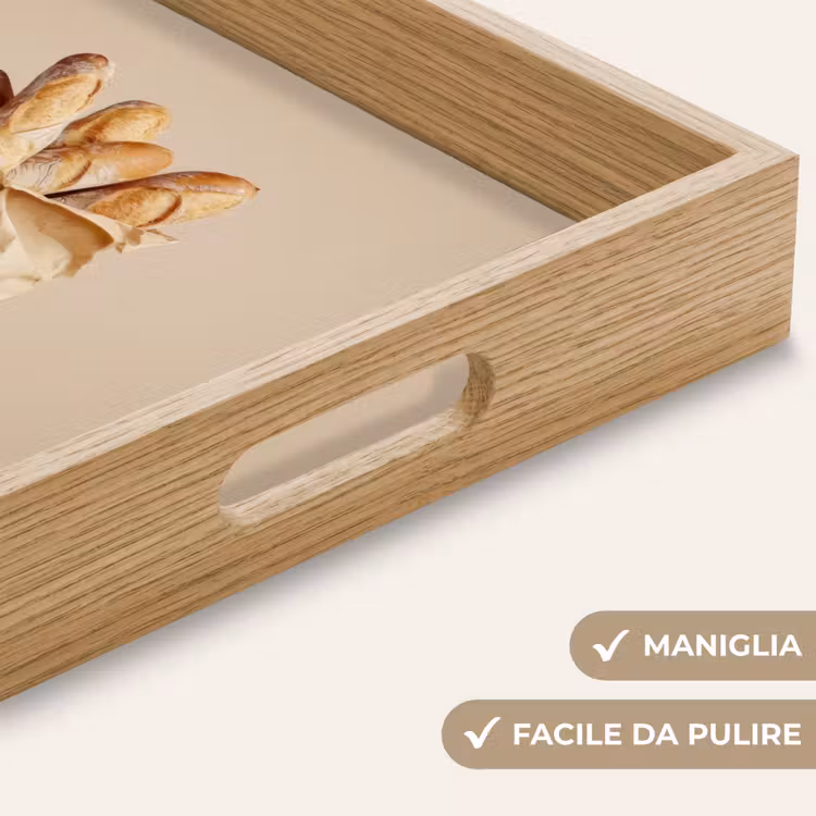 Vassoio - Baguette - Pane - Baguette - Beige — 8