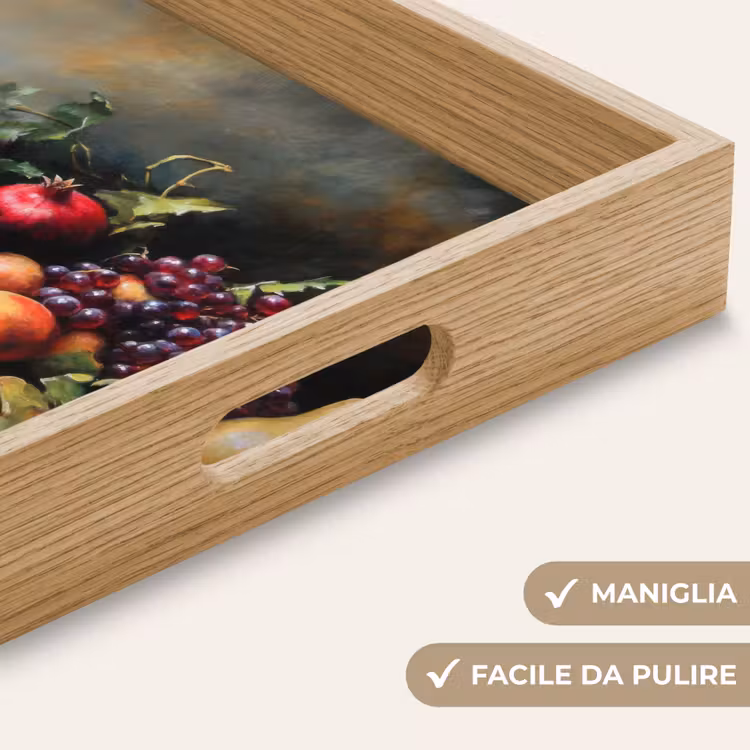 Vassoio - Rustico - Natura morta - Frutta — 8