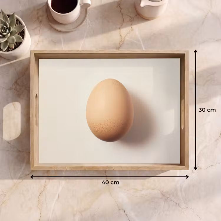 Vassoio - Uovo - Beige - Ovale - Ovale — 7