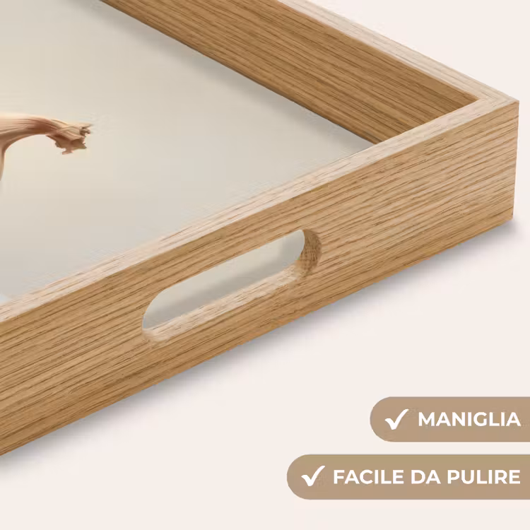 Vassoio - Aglio - Naturale - Beige — 8