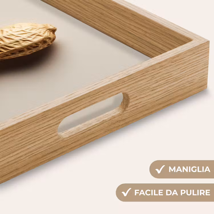 Vassoio - Arachide - Crudo - Beige — 8