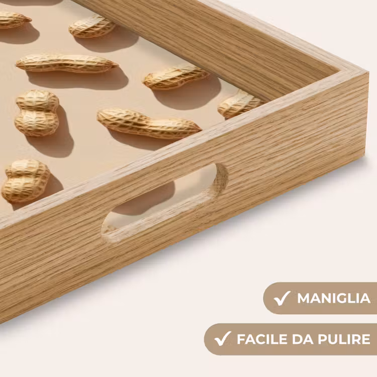 Vassoio - Peanuts - Motivo - Beige — 8