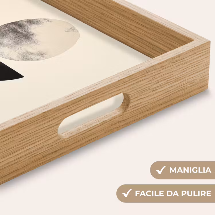 Vassoio - Beige - Japandi - Wabi sabi — 8