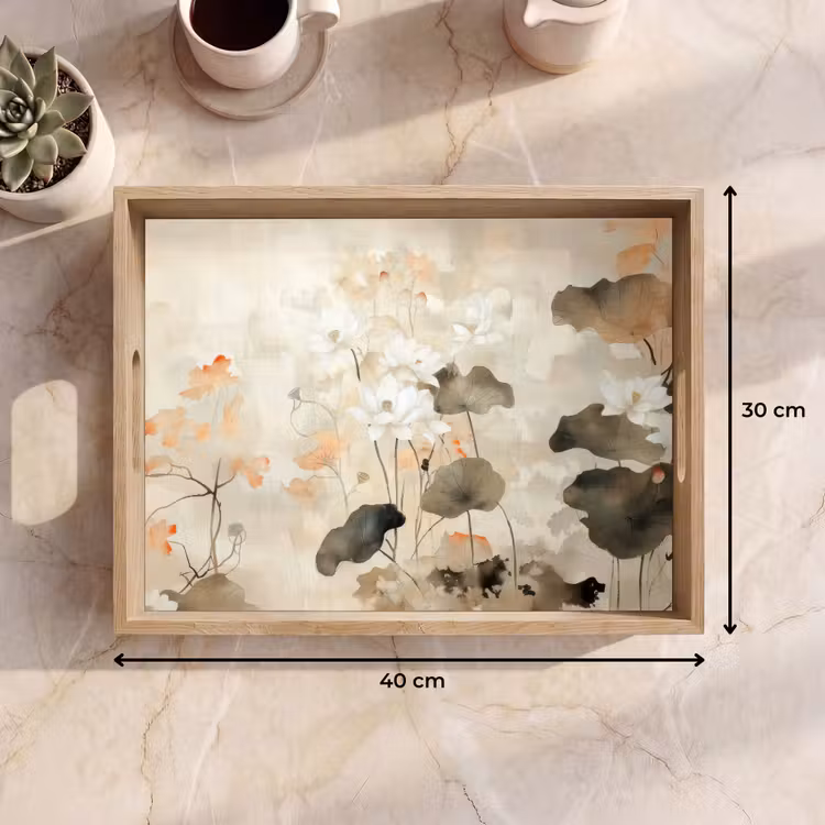 Vassoio - Fiori - Japandi - Wabi sabi — 7