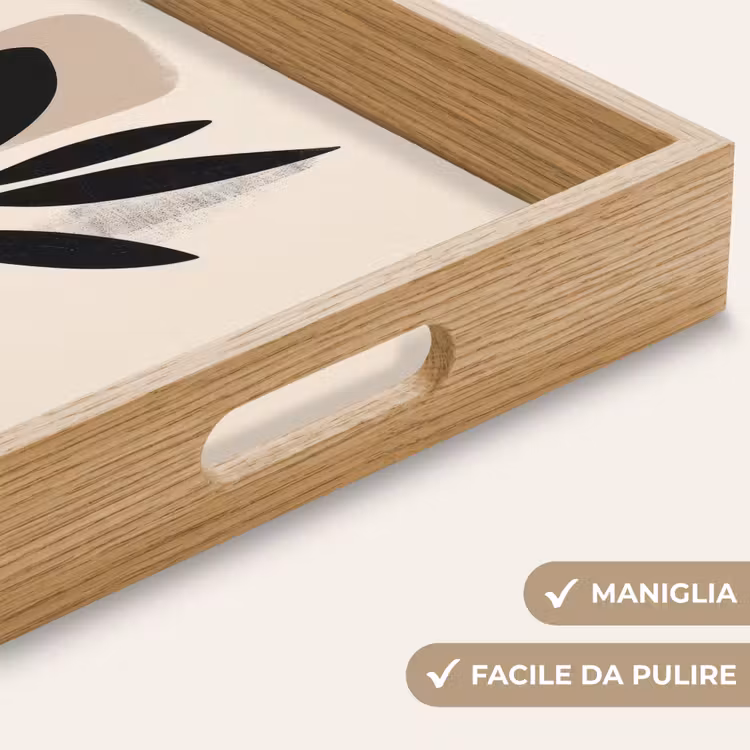 Vassoio - Pianta - Beige - Giapponese — 8