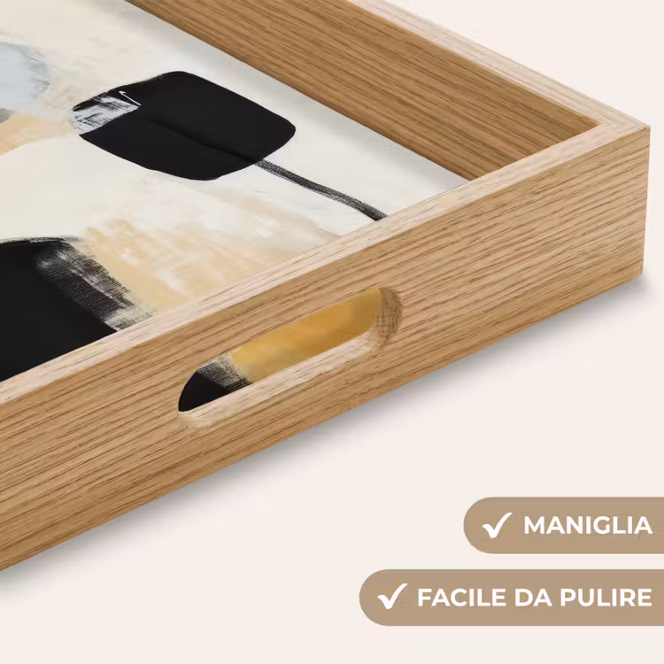 Vassoio - Pittura - Astratto - Colori — 8