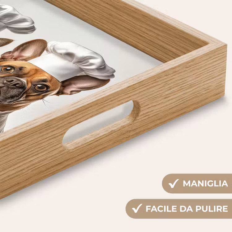 Vassoio - Gatto - Cane - Vestiti da cuoco — 8