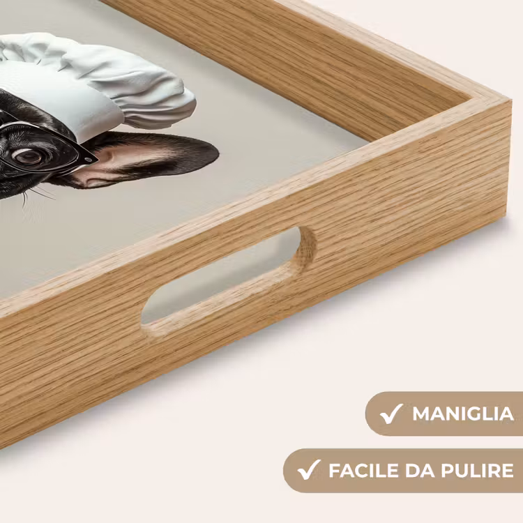Vassoio - Occhiali - Cane - Cuoco — 8