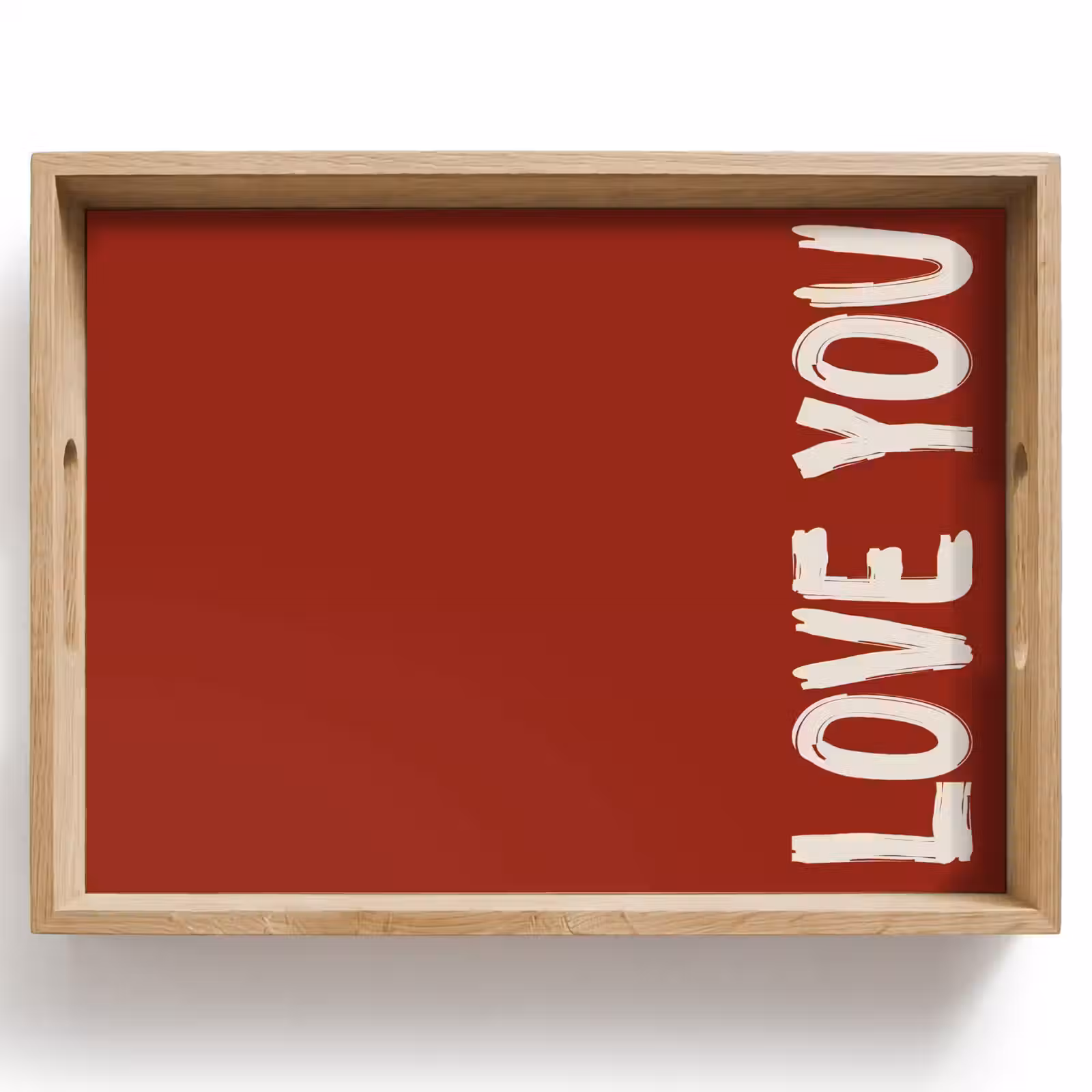 Vassoio - Slant - Loveyou - Rosso — 1