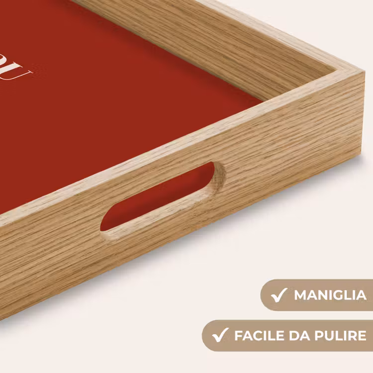 Vassoio - Rosso - Citazione - Amore — 8