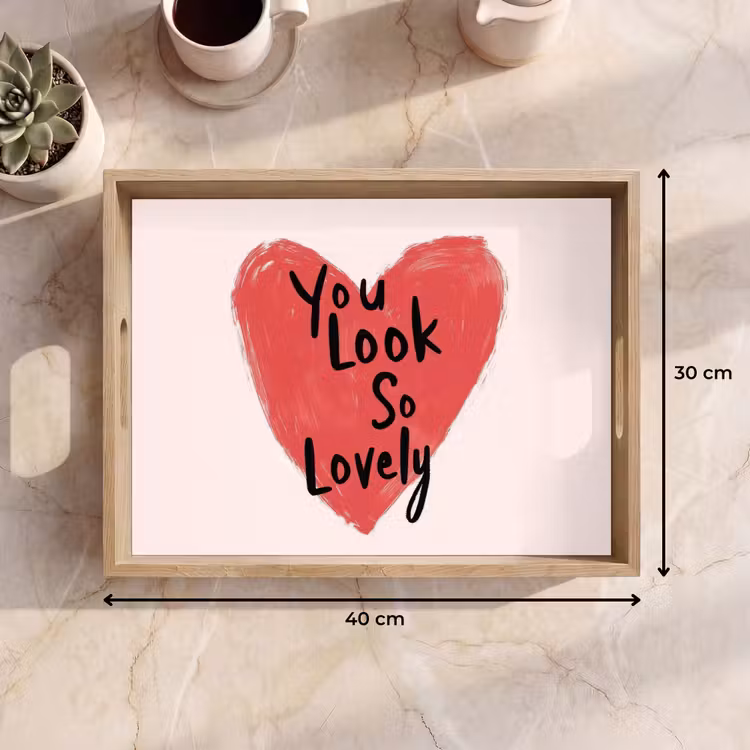 Vassoio - Cuore - Rosso - San Valentino — 7