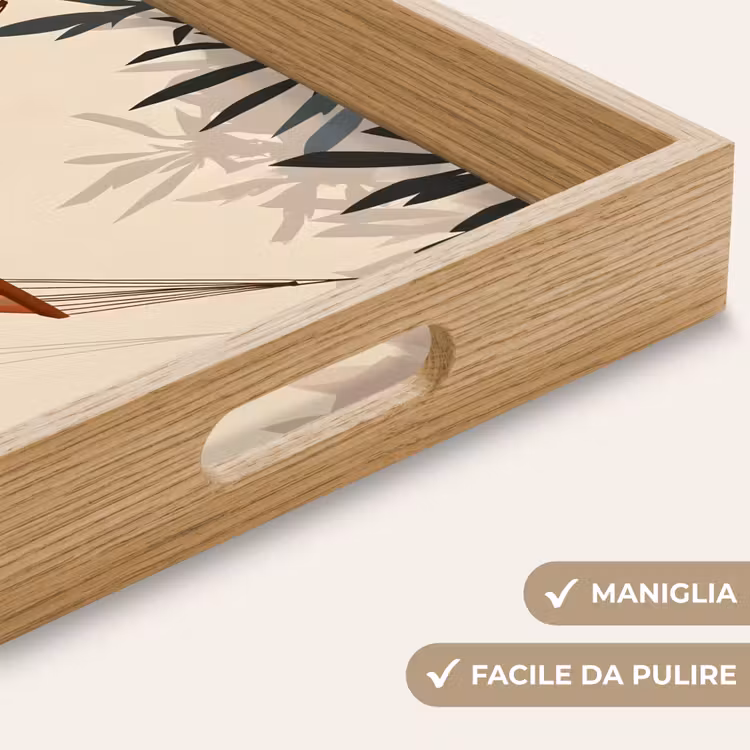 Vassoio - Amaca - Colorata - Foglie - Ombra — 8