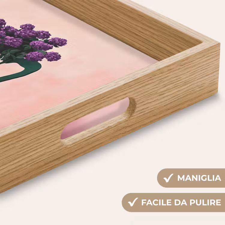 Vassoio - Sedia - Vaso - Fiori - Bloccato — 8
