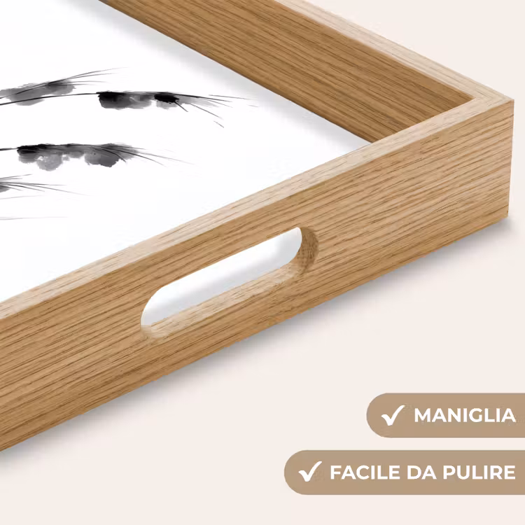 Vassoio - Minimalista - Steli - Bianco — 8