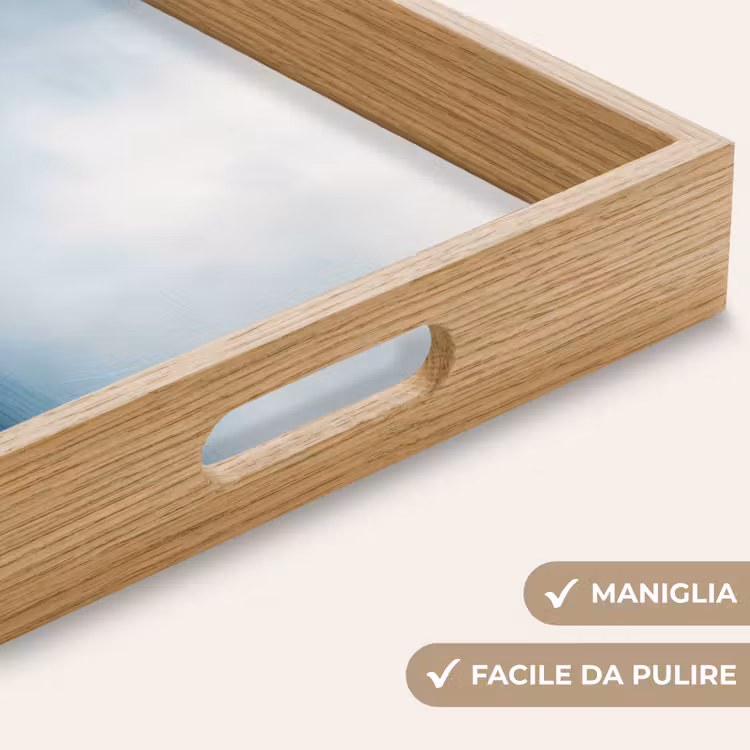 Vassoio - Gabbiano - Bianco - Mare - Nebbia — 8