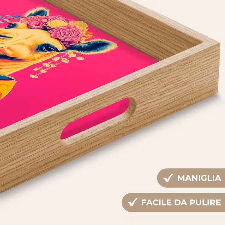 Vassoio - Cammello - Fiori - Kimono - Ventagli — 8