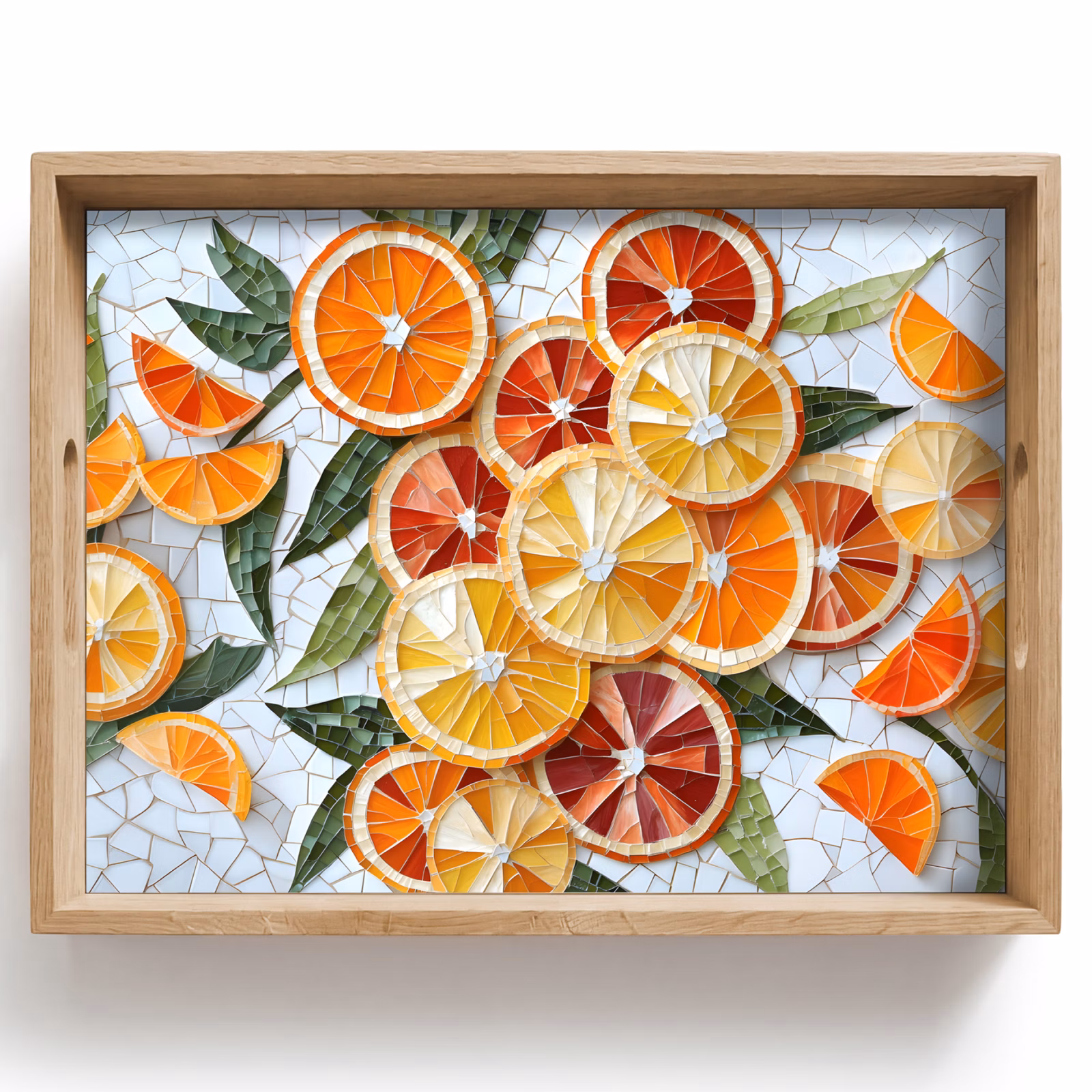 Vassoio - Fette - Frutta - Arancia - Mosaico — 1