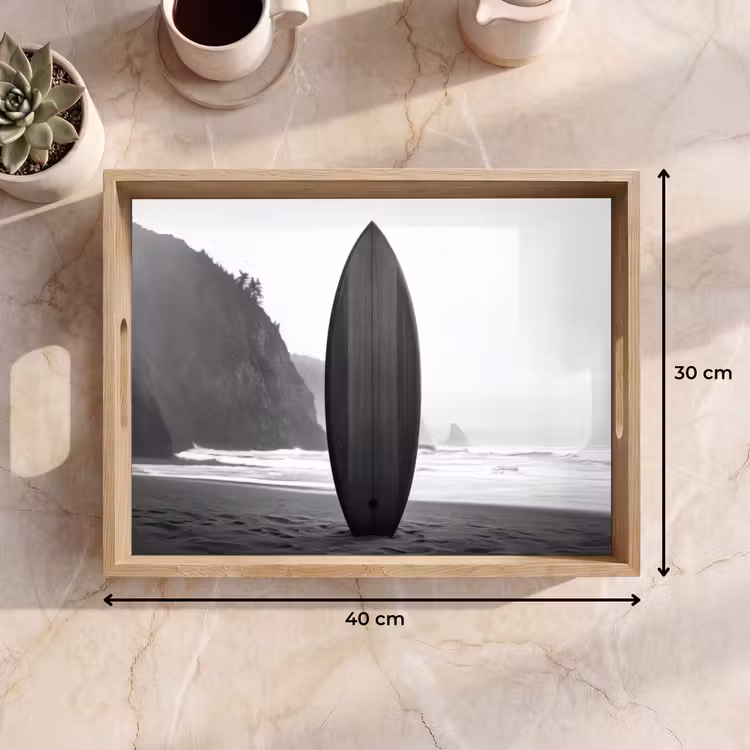 Vassoio - Tavola da surf - Sabbia - Mare — 7