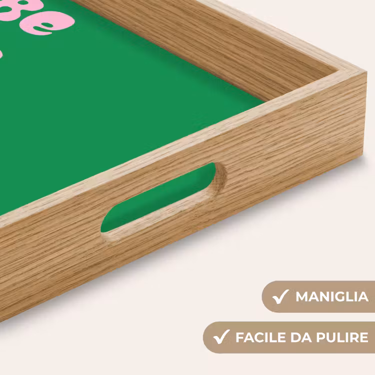 Vassoio - Amor - San Valentino - Verde - Testo — 8