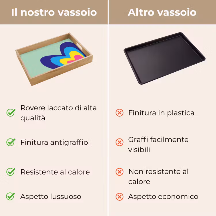 Vassoio - Cuori - Colorati - San Valentino — 9