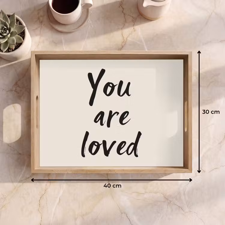 Vassoio - Minimalista - Beige - Amore — 7