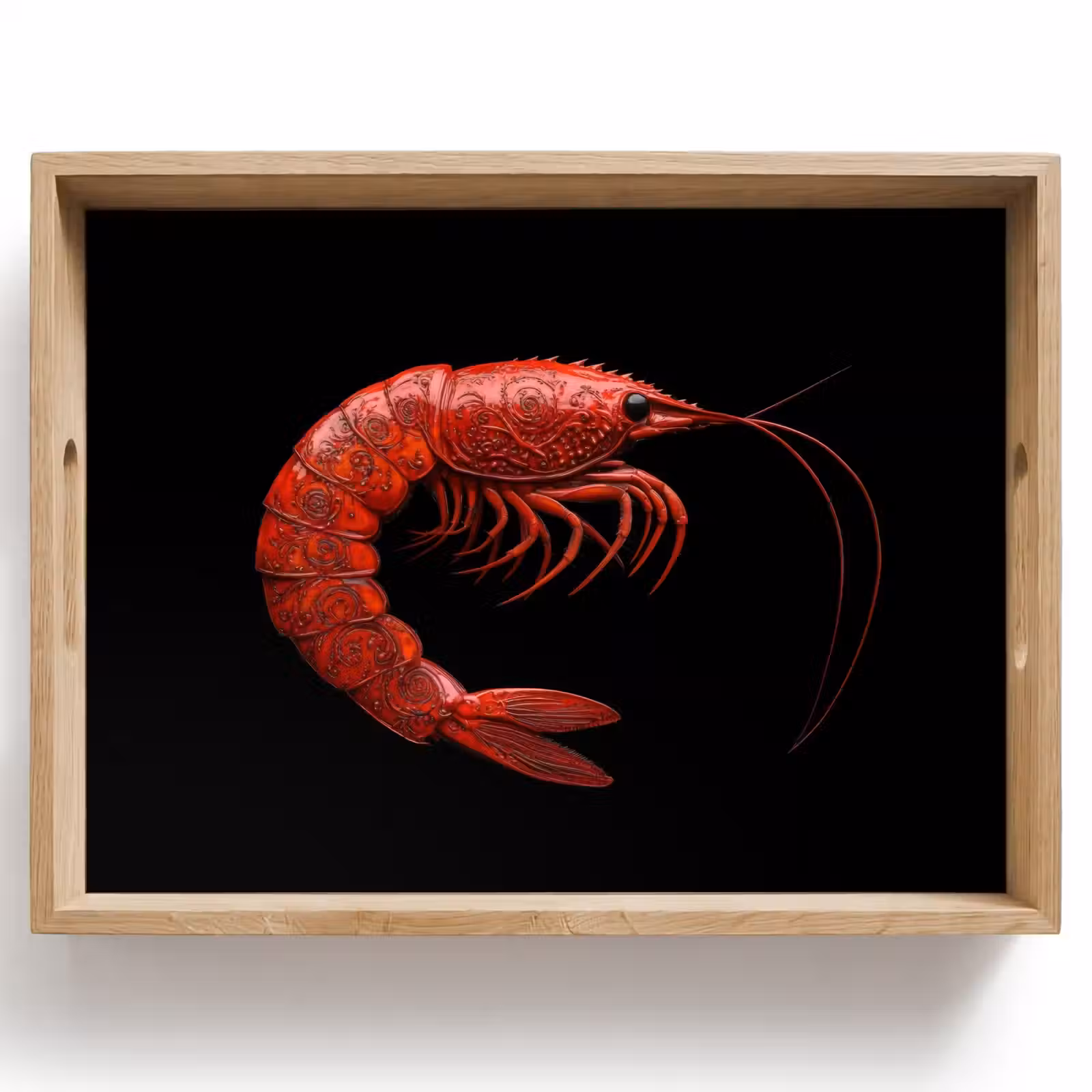 Vassoio - Gambero - Rosso - Animali — 1