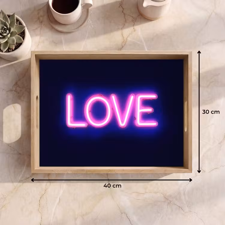 Vassoio - Neon - Amore - San Valentino — 7
