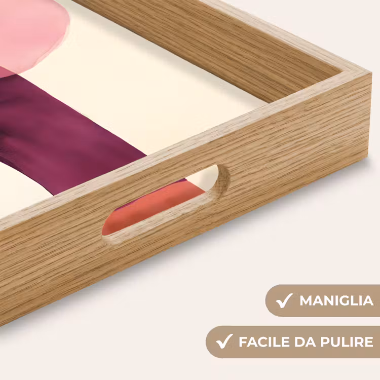 Vassoio - Forme - Astratte - Colorate — 8