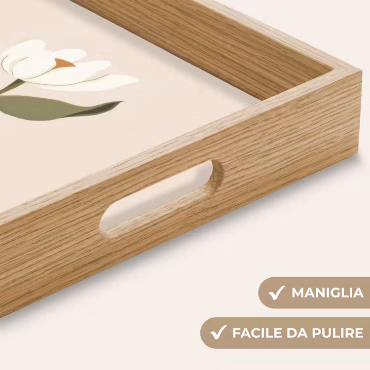 Vassoio - Fiore - Bianco - Vaso - Citazione — 8