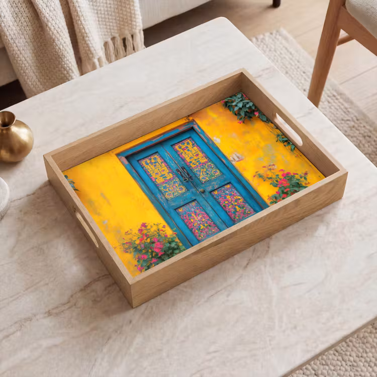 Vassoio - Porte - Colorate - Piante — 2