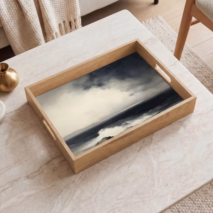 Vassoio - Mare - Rocce - Tempesta — 2