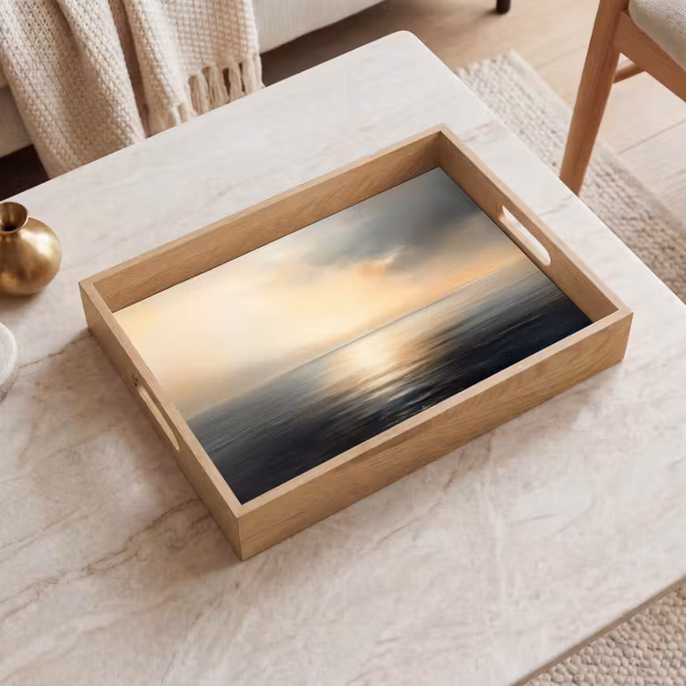 Vassoio - Sole - Orizzonte - Mare — 2
