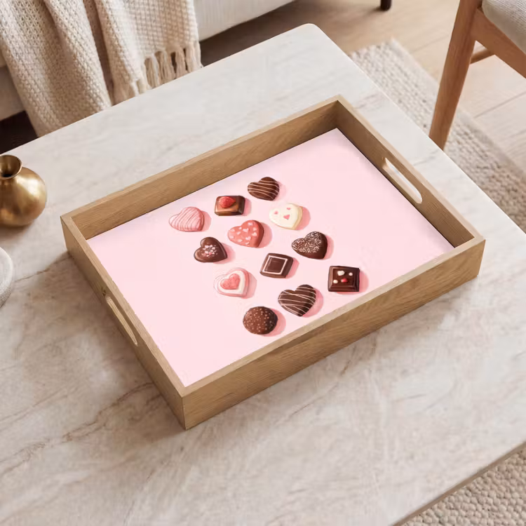 Vassoio - Cioccolatini - A forma di cuore - Dearest — 2