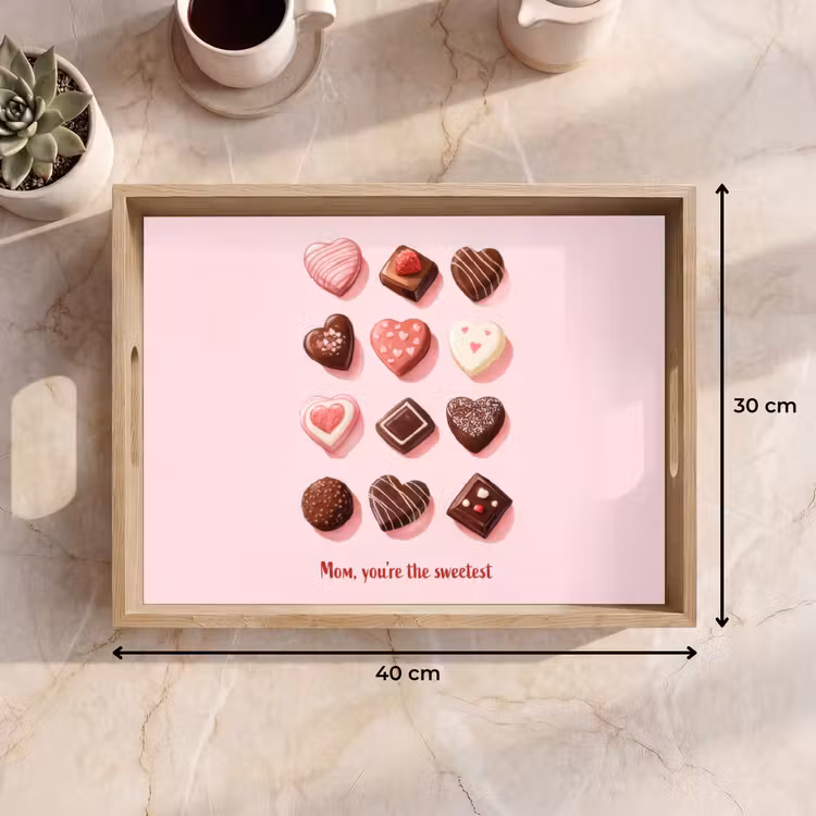 Vassoio - Cioccolatini - A forma di cuore - Dearest — 7