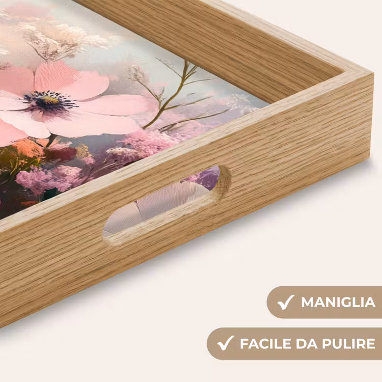 Vassoio - Fiori - Colorati - In fiore — 8
