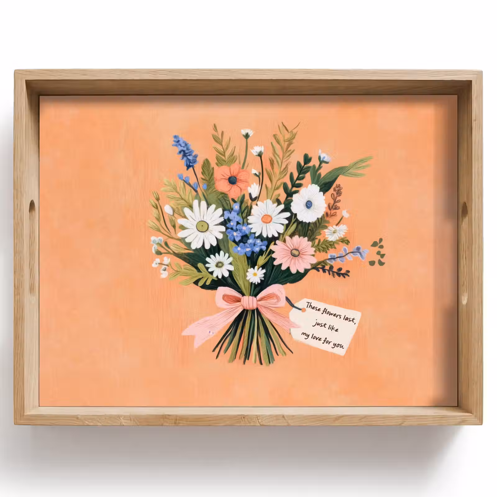 Vassoio - Bouquet - Fiocco - Citazione — 1