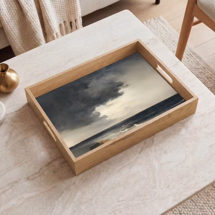 Vassoio - Costa - Onde - Roccia - Tempesta — 2