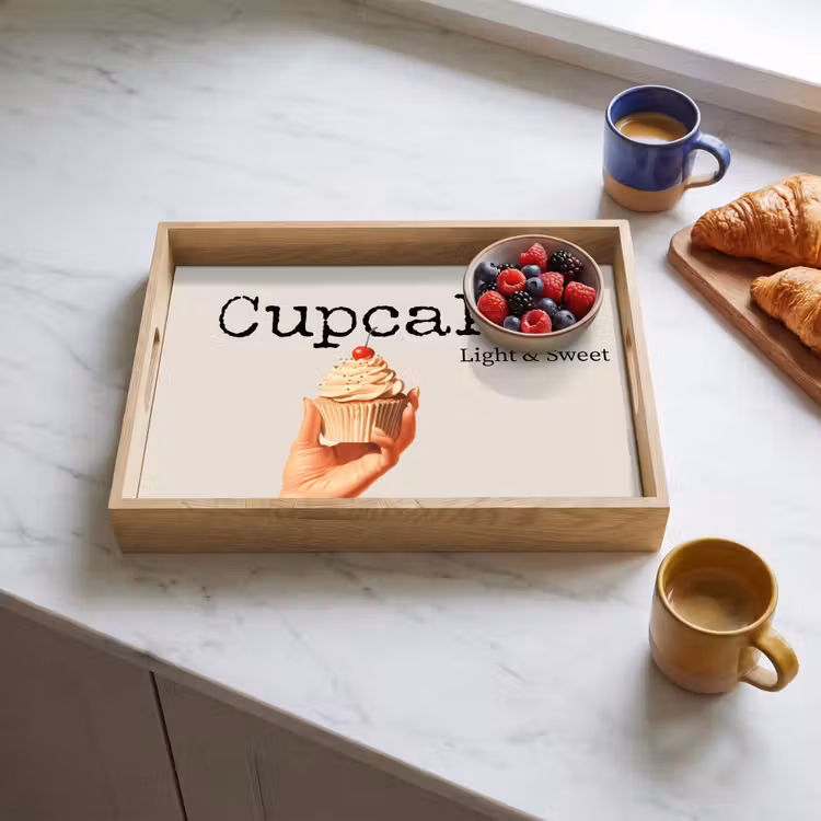 Vassoio - Cupcake - Dolce - Ciliegia — 3