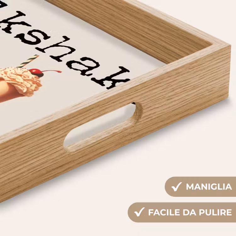 Vassoio - Frullato - Ciliegia - cannuccia — 8