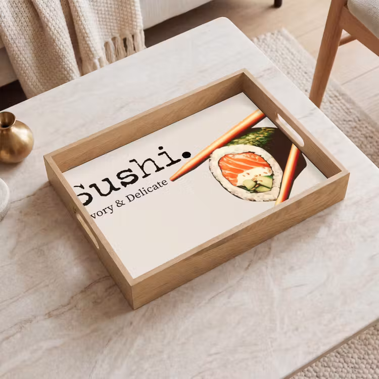 Vassoio - Sushi - Salmone - Riso - Giapponese — 2