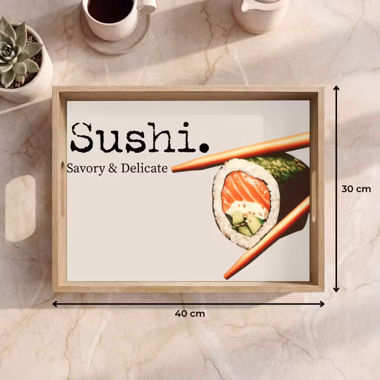 Vassoio - Sushi - Salmone - Riso - Giapponese — 7